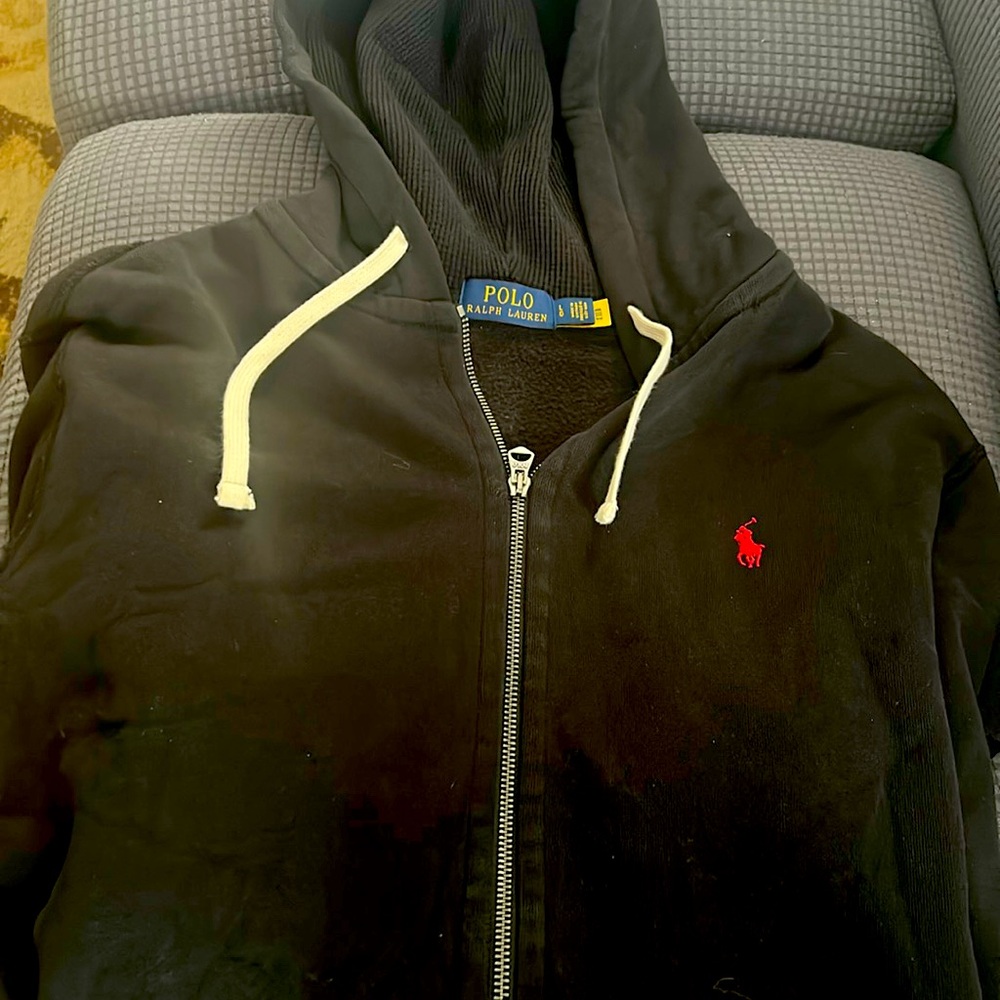 Polo Ralph Lauren full zip hoodie size large